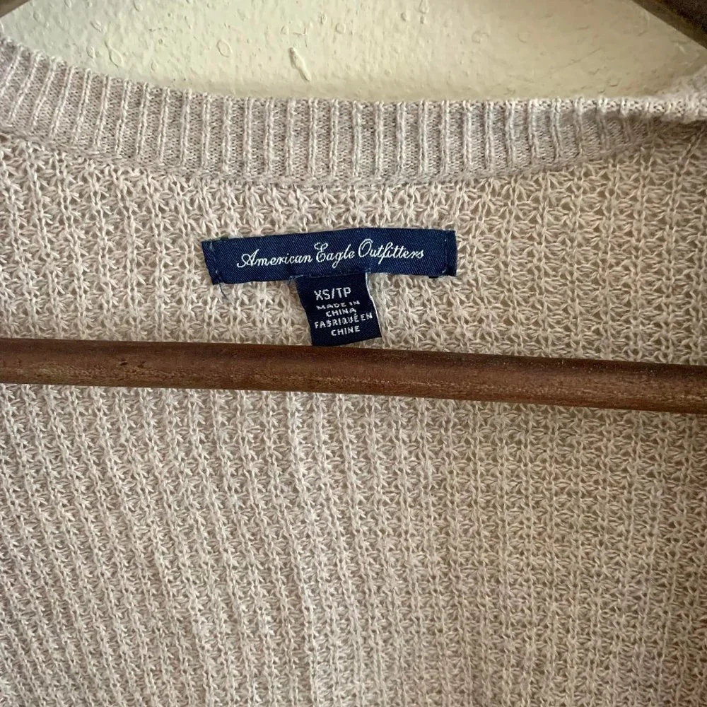 Vintage mauve cocoon cardigan - Picture 3 of 7